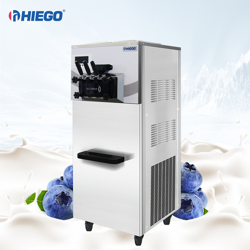 Stainless steel Hot Sale Ice Cream Machine Frozen Yogurt 50L Ice Cream Maker automatic soft serve ice cream machine commercial