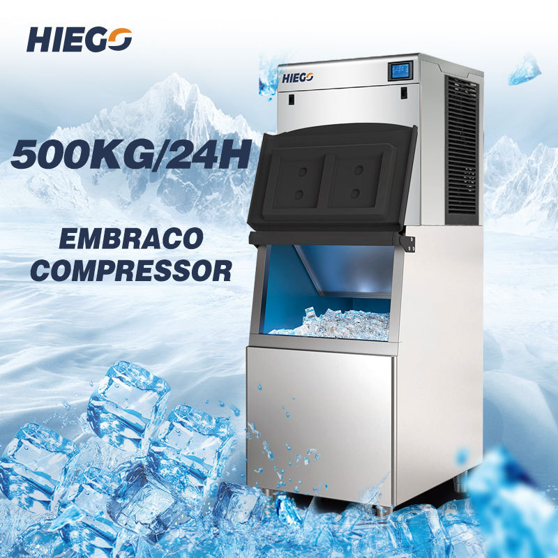 High Quality ice cube maker machine 500kg/day industrial best ice machine for ice factory