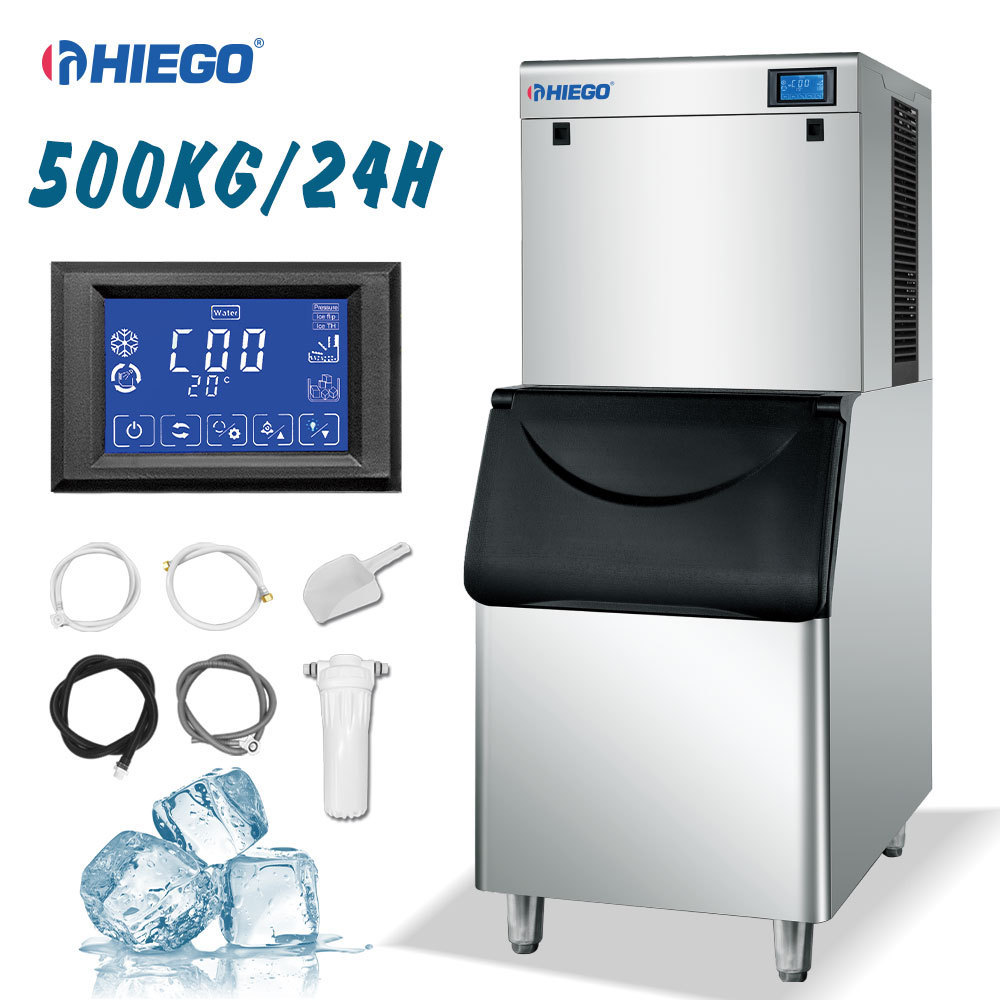 High Quality ice cube maker machine 500kg/day industrial best ice machine for ice factory