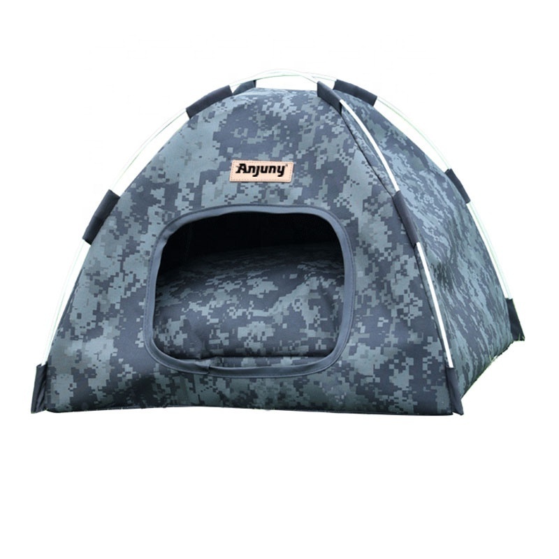 Anjuny Four Seasons Universal Pet Bed Kennel Dog Tent Animals Bed Tent Camping Detachable Small and Medium-sized Pet Dog Bed