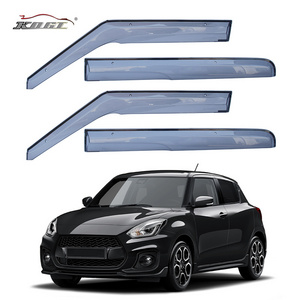 Factory Direct Price Top Quality Car Deflectors Window Visor Deflector Door Visor Sport PMMA Rain Protection for SUZUKI Swift