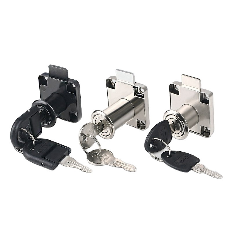 Wholesale Hardware Home Drawer Lock Home Cabinet Lock Zinc Alloy Core Desk Drawer Lock