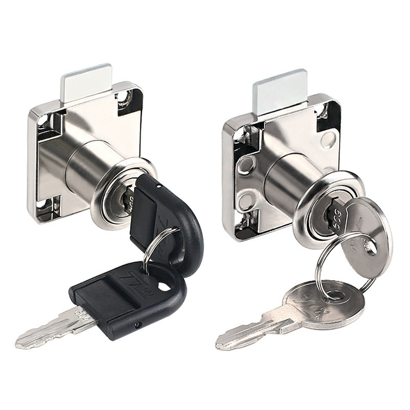 Wholesale Hardware Home Drawer Lock Home Cabinet Lock Zinc Alloy Core Desk Drawer Lock