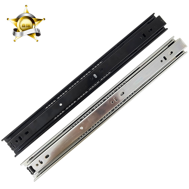 18 Inches 42mm Full Ext Telescopic Channel Rail Furniture Waterproof 600mm Drawer Slides