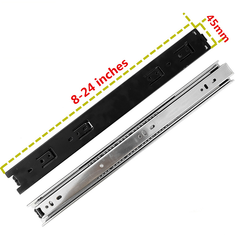 Factory Cheap Price Drawer Runner 600mm Drawer Slides Rail Telescopic Slides Of Drawers