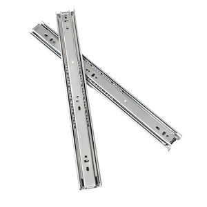 Factory 4510 Telescopic Channel Rail 45mm Drawer Runner Stainless Steel Drawer Slide