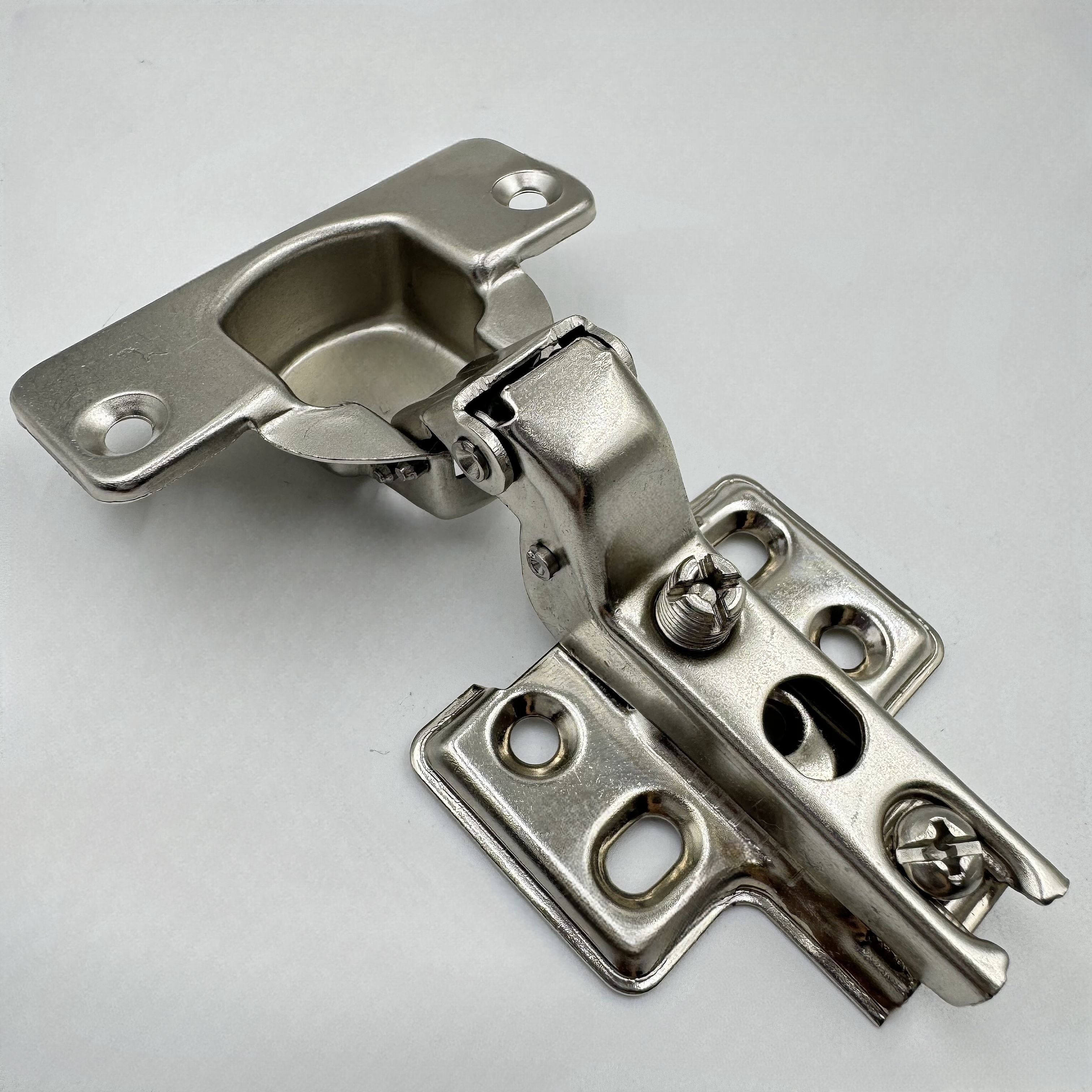 Furniture Fitting Bisagras Kitchen Metal Full Overlay Clip On Normal 26mm Cabinet Hinges