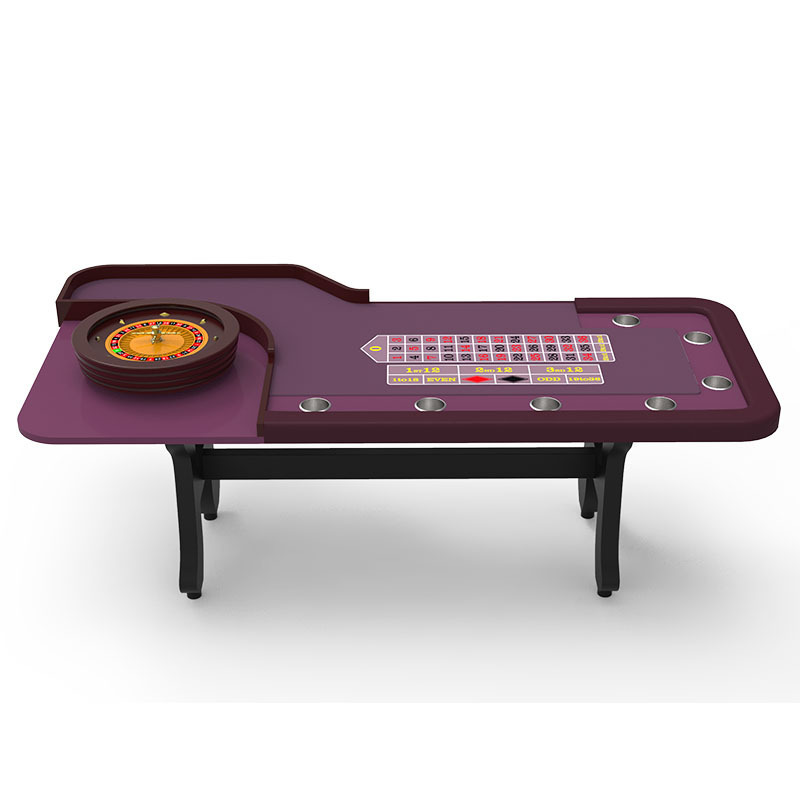 Professional Casino Quality Poker Table Wooden Roulette Wheels Gambling Poker Table