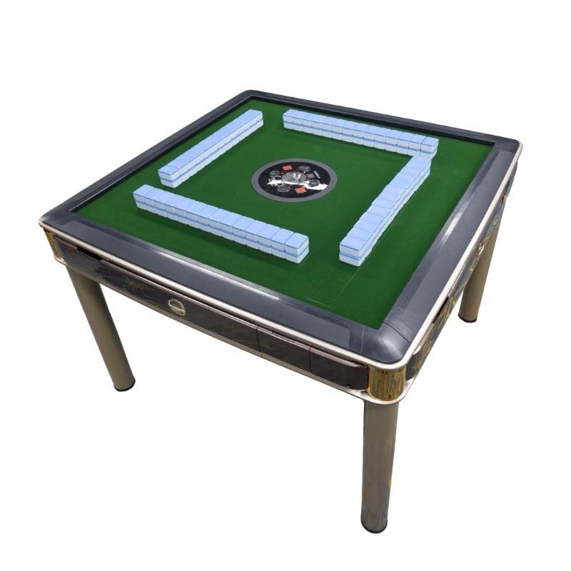 Automatic mahjong table machine with ultra-thin 4-outlet ceramic tile electric heater