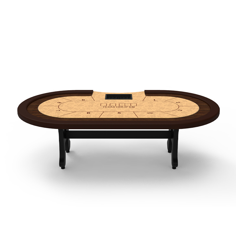 Wholesale Poker Table Texas Hold em poker Classic designed Custom 10 seat Poker Gambling Table