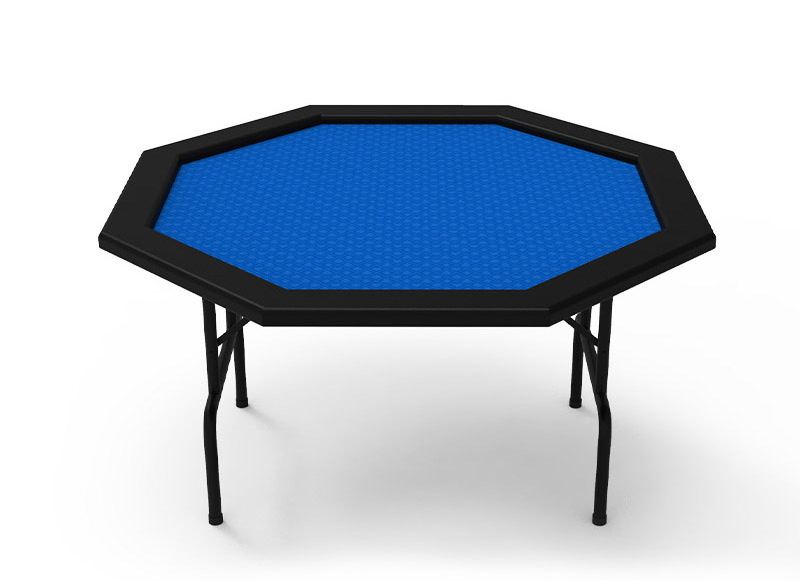 Professional folding poker table for casino sturdy octagonal casino poker table with felt mat poker card table