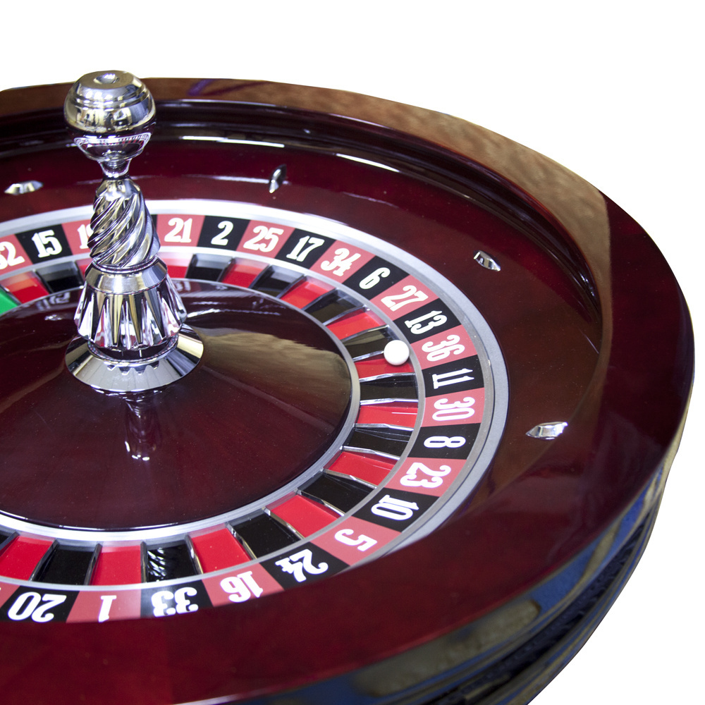 Hot Selling High-quality 32 Inch Roulette Table Roulette Red Brown Russian Roulette