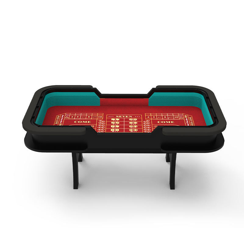 96 inch Casino Quality Deluxe Portable Professional Craps Poker Table Dices Craps Table