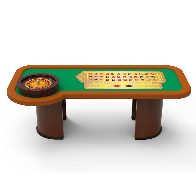 Professional Casino Quality Poker Table Wooden Roulette Wheels Gambling Poker Table Roulette Table