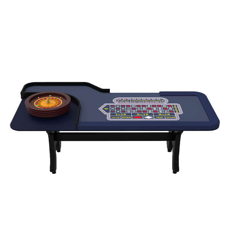 Deluxe Casino Professional Gambling Roulette Table Poker Table Quality  Roulette Wheel Table