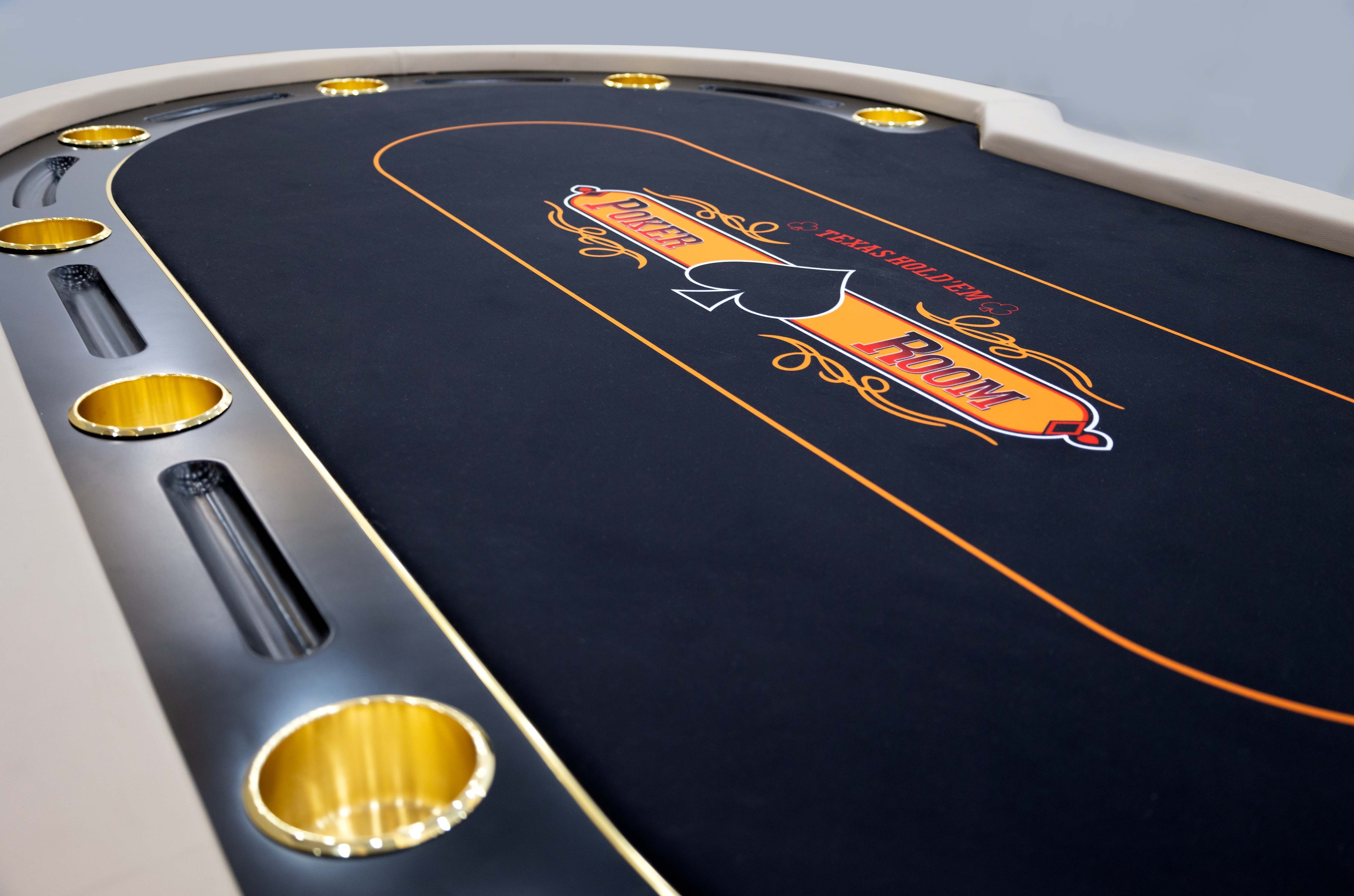 New Deluxe High Quality Texas Poker Table Multi color can be matched with customized Texas Poker Table for Casino