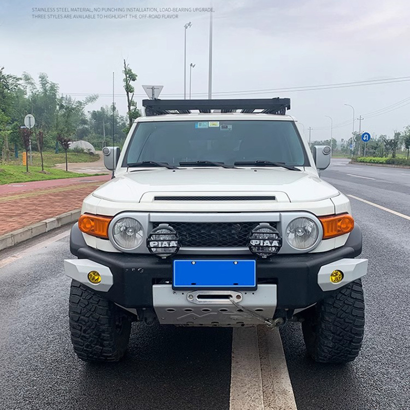 New Roof Rack For Toyota FJ Cruiser Roof Platform Frame Luggage Rack FJ Cruiser Ladder Exterior Modification Accessories