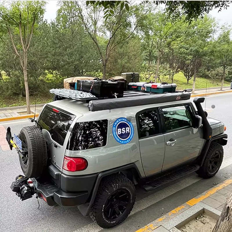 New Roof Rack For Toyota FJ Cruiser Roof Platform Frame Luggage Rack FJ Cruiser Ladder Exterior Modification Accessories