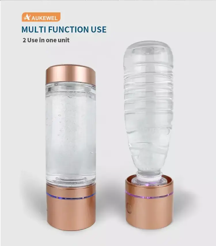 Wholesale pure smart bottle SEM PEM high concentration alkaline Nano hydrogen rich water cup