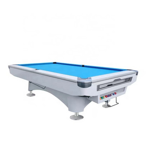 2022 Factory hot sale High-end Technology Manufacturing top quality Automatic return marble Billiards pool table