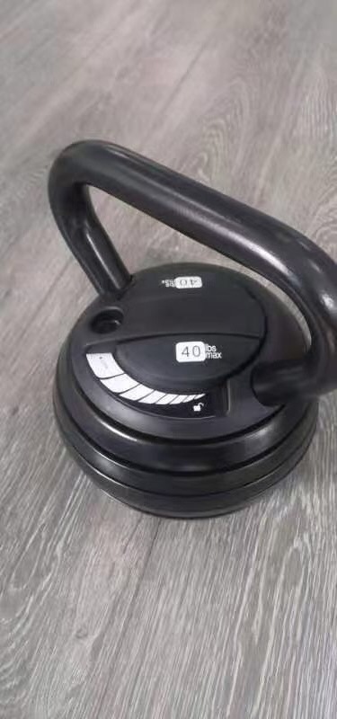 2021 hot sales! 20LB /40LB cast iron weight plate adjustable 18KG Kettlebell