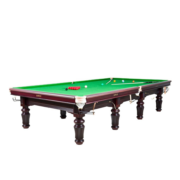 New English Style Solid Wood Snooker Table Unisex 3 1 Silk Print Billiardstable Sports Goods in Stock on Sale