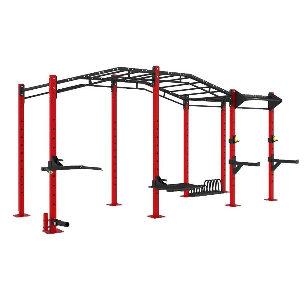 Monkey Crossfit Rack Super Tall Pull Up Bar Handles Dip Station NEW Rig System