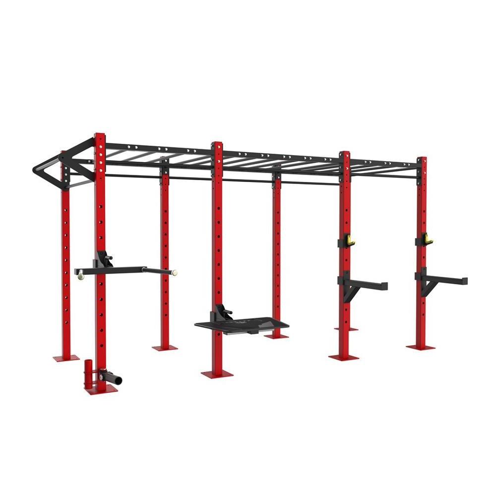 Monkey Crossfit Rack Super Tall Pull Up Bar Handles Dip Station NEW Rig System