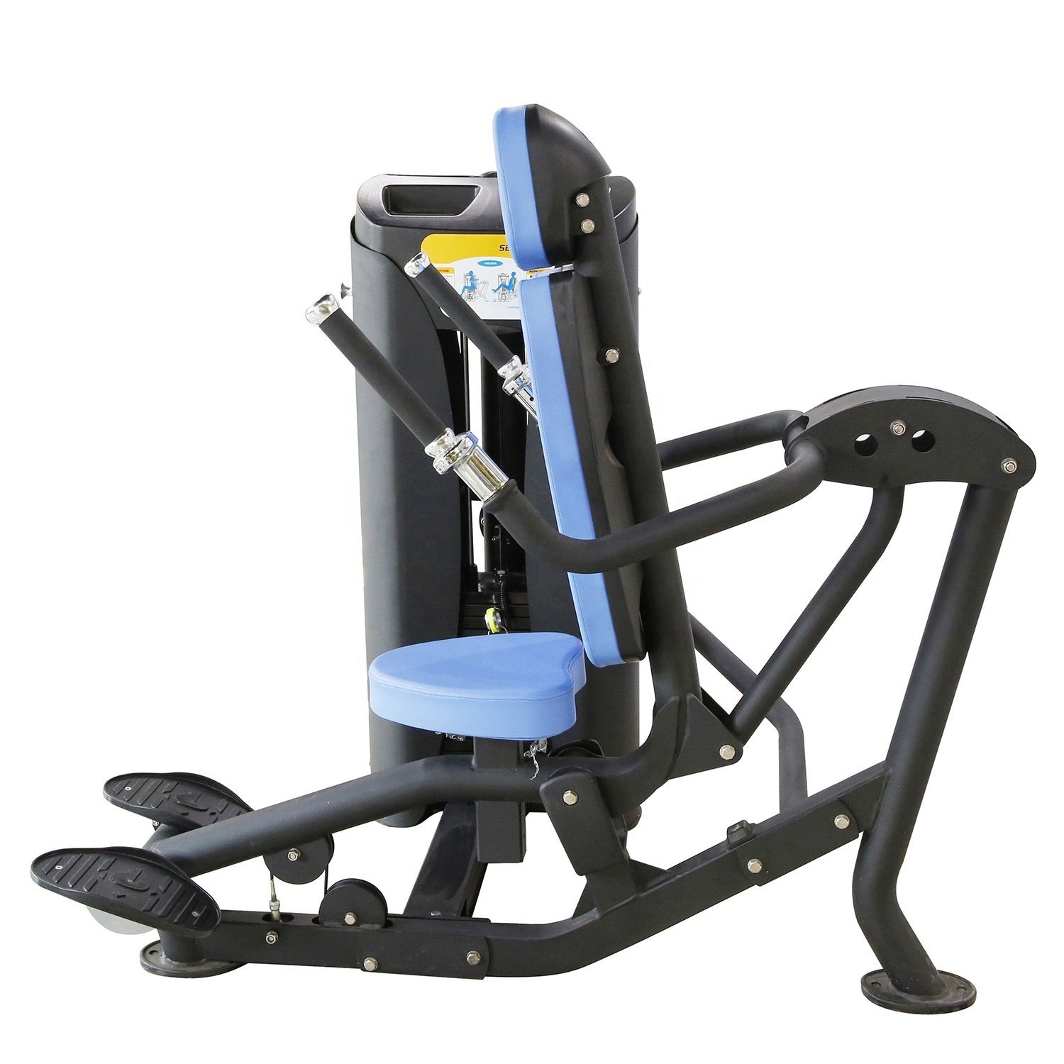 China Steel Seated Dip Exercise Machine for Bodybuilding Leg and Arm Fitness Gym Equipment Steel Tube-Best Price!