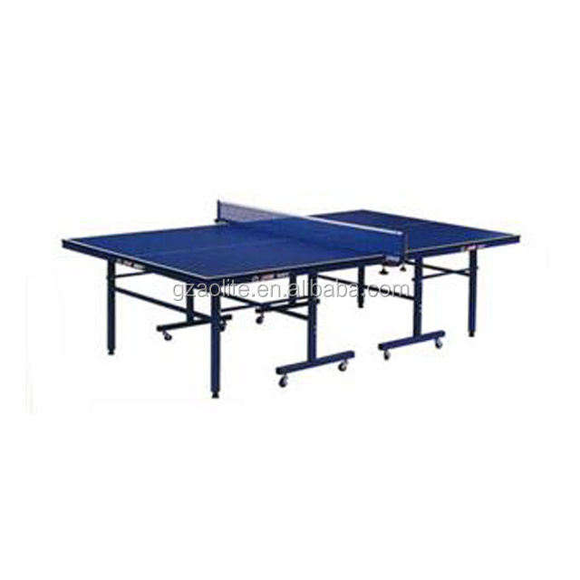 Movable Indoor Table Tennis Table Foldable Exercise Equipment Main Material MDF for Outdoor Sports Ping Pong Pingpong Table