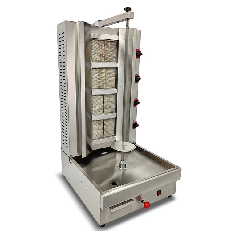 Factory Outlet Good Price Commercial Chicken Gas Shawarma Kebab Machine Shawarma Making Machine