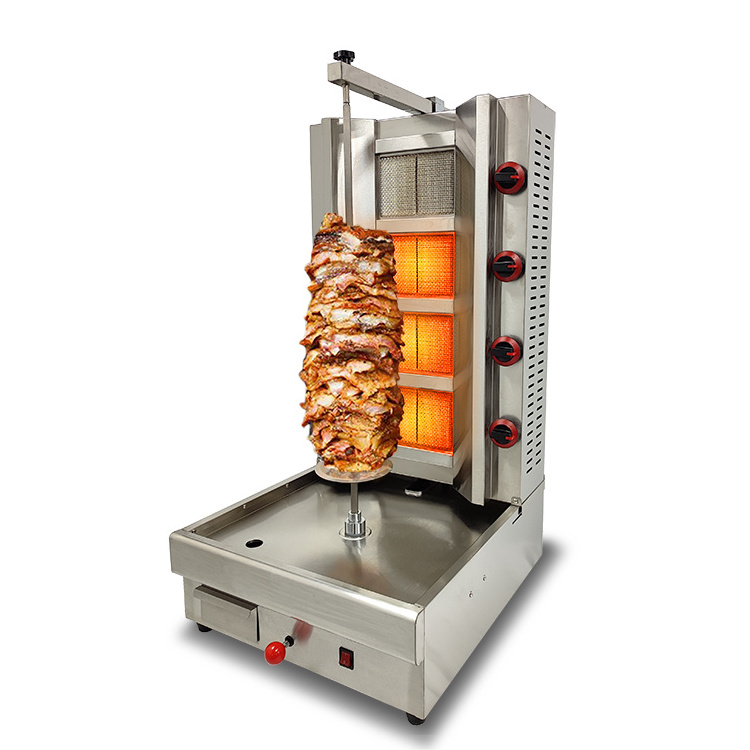 Factory Outlet Good Price Commercial Chicken Gas Shawarma Kebab Machine Shawarma Making Machine