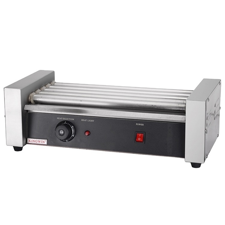 Snack Food Restaurant Supplies Electric Hot Dog 7/9/11 Roller Grill Bun Warmer Hot Dog Machine Warmer