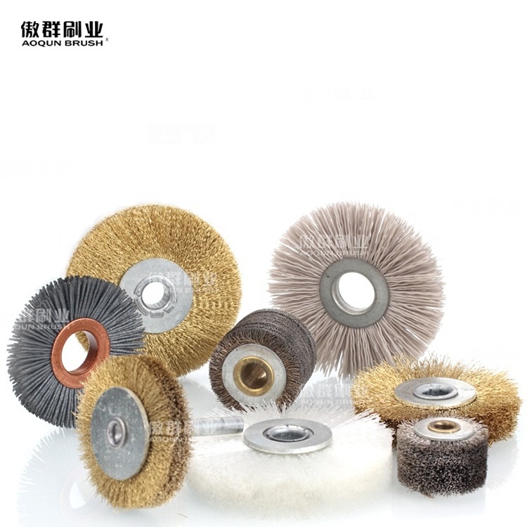 6 inches Deburring Polishing Wheel Steel Cleaning Brush