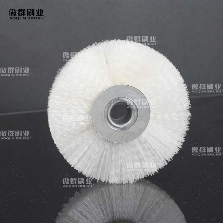 Industrial Abrasive Stainless Steel Wire Polishing Wheel Flat Hole Brush