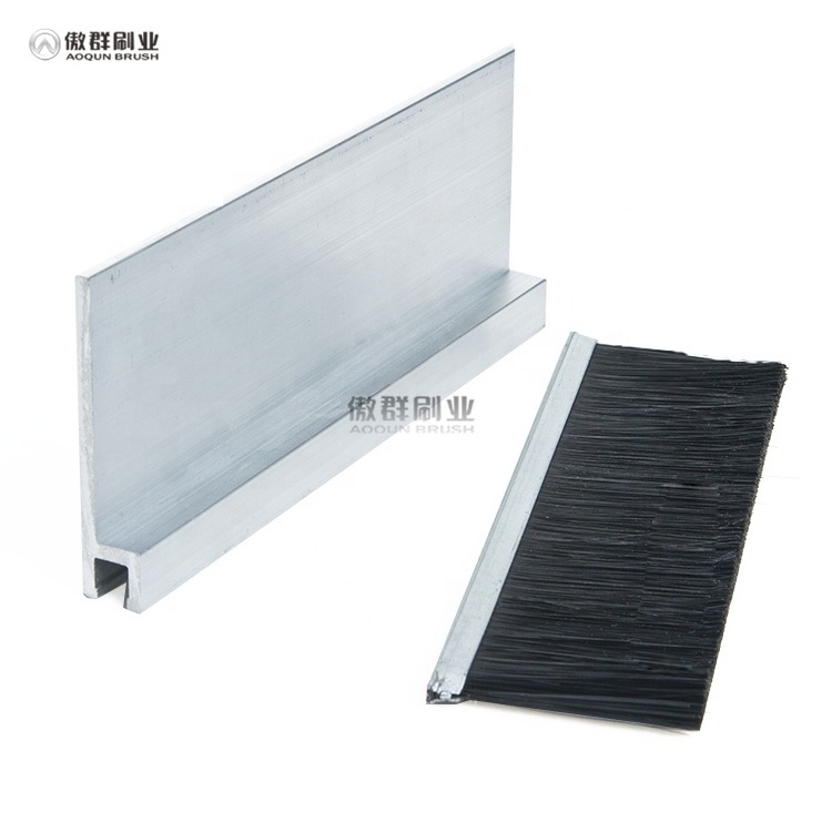 Vertical Door Draft Excluder Seals Brush Strip