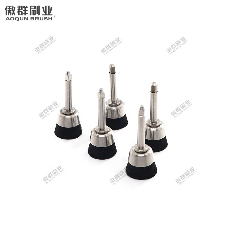 Pen shape industrial Crimped Wire End brush