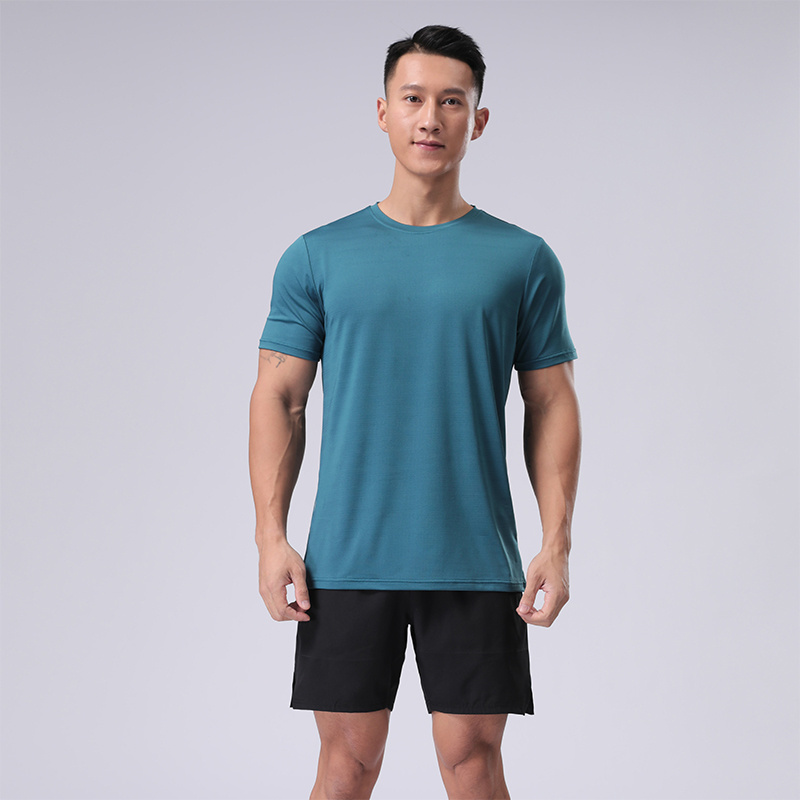 Men's Workout T-Shirts Quick Dry Athletic Moisture Wicking Performance Shirt for Running Gym