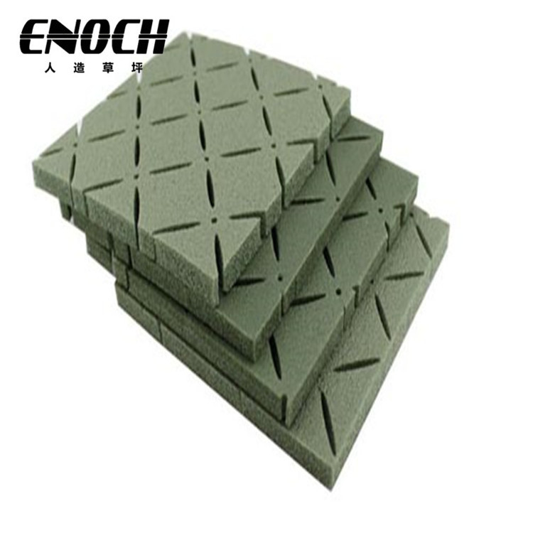 ENOCH artificial grass underlay shock pad 10mm for outdoor football fields