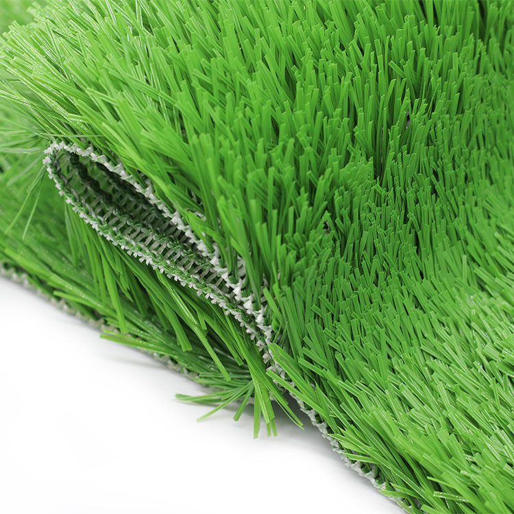 Professional Soccer Field Woven Grass True and False Blended Weaving 50 mm Artificial Turf