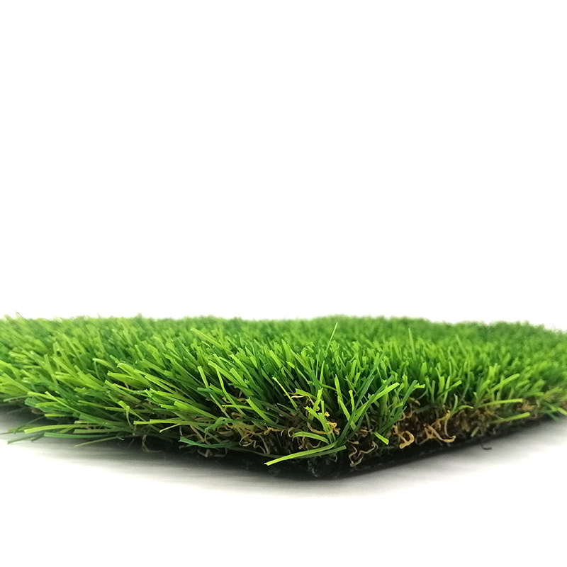 PE Green Ornamental Synthetic Turf Carpet for playground artificial grass