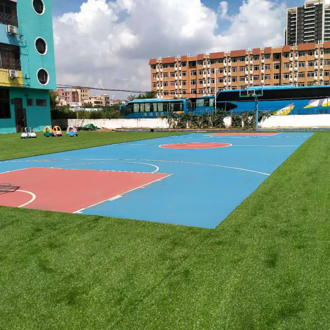 Hot selling  Non-infill football grass artificial landscaping turf high quality and non toxic good for children