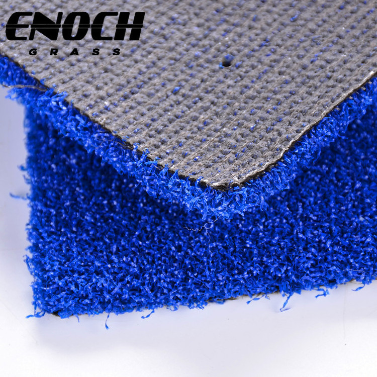 ENOCH Blue hockey grass artificial  Color cricket golf turf  cesped sintetico Pasto artificial