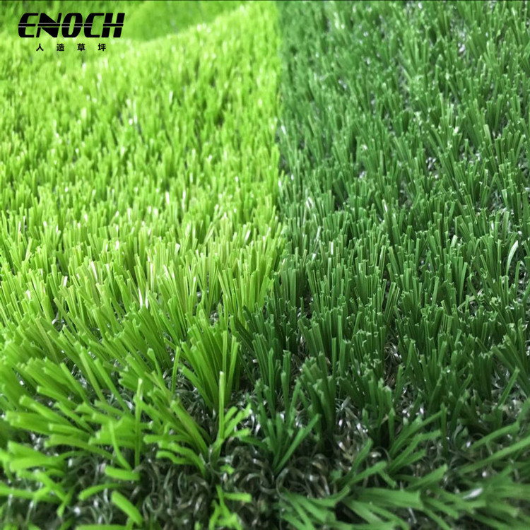 ENOCH Artificial grass no rubber no sand non infill turf for soccer football