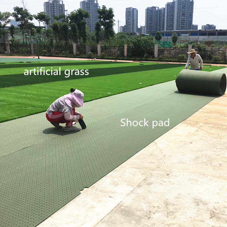 ENOCH 10mm 20mm 30mm artificial grass shock pad for sports field