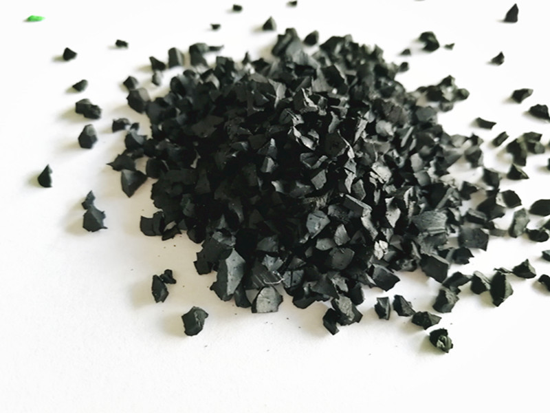 ENOCH Black rubber granules synthetic infilling artificial grass for football court