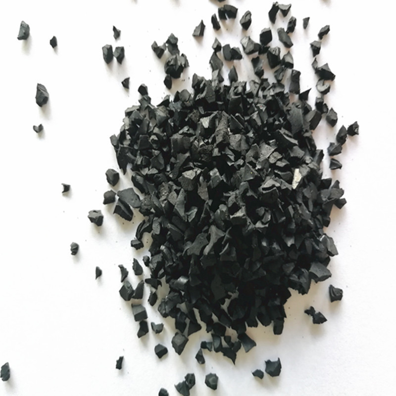 ENOCH Black rubber granules synthetic infilling artificial grass for football court