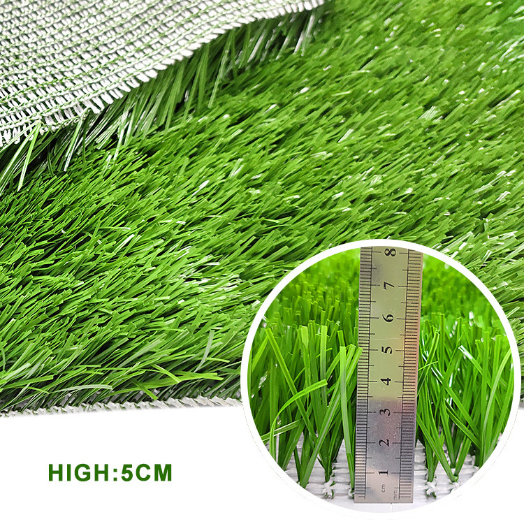 Artificial grass of Soccer Court rapid water seepage performance