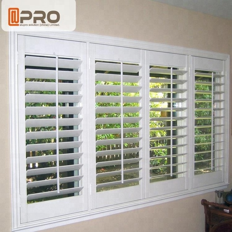 cheap bathroom insulation aluminum profile blades adjustable louver type window louvre frame plantation shutters windows price