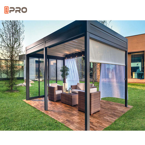 Motorized Louver Waterproof Pergola Roof Covers Aluminum Pergola Price Used Pergola Aluminum for Sale